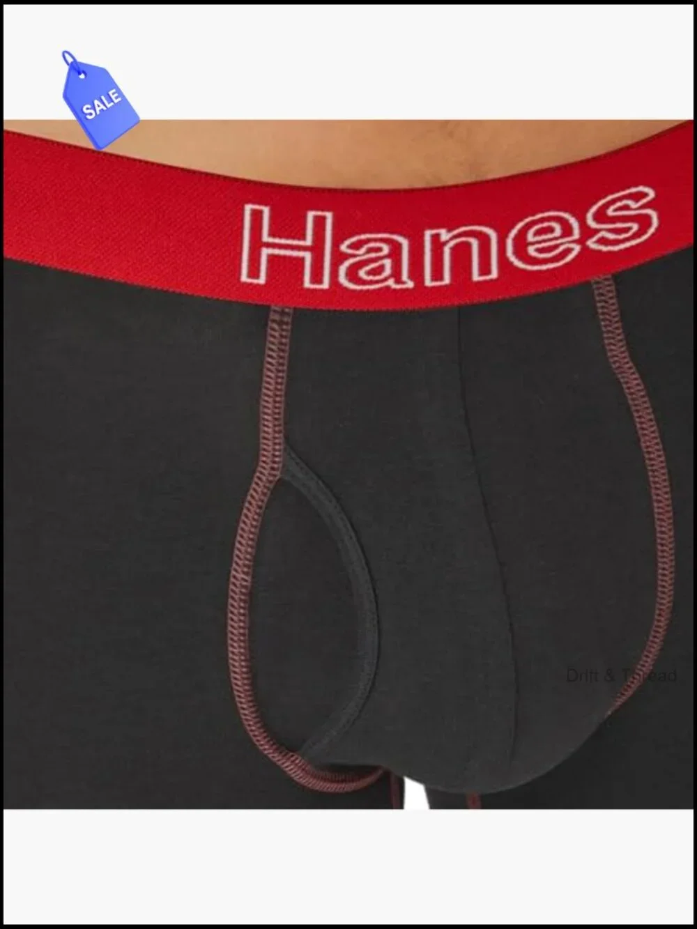 Men's Stretch Cotton Boxer Briefs 6-Pack Moisture Wicking No-Ride-Up